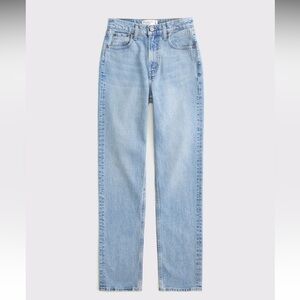 Ultra high rise 90’s straight jean